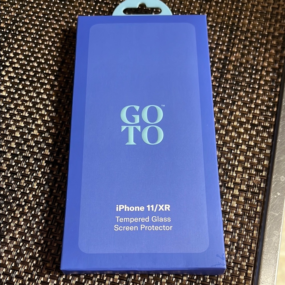 Go-To iPhone 11/XR Tempered Glass Screen Protector